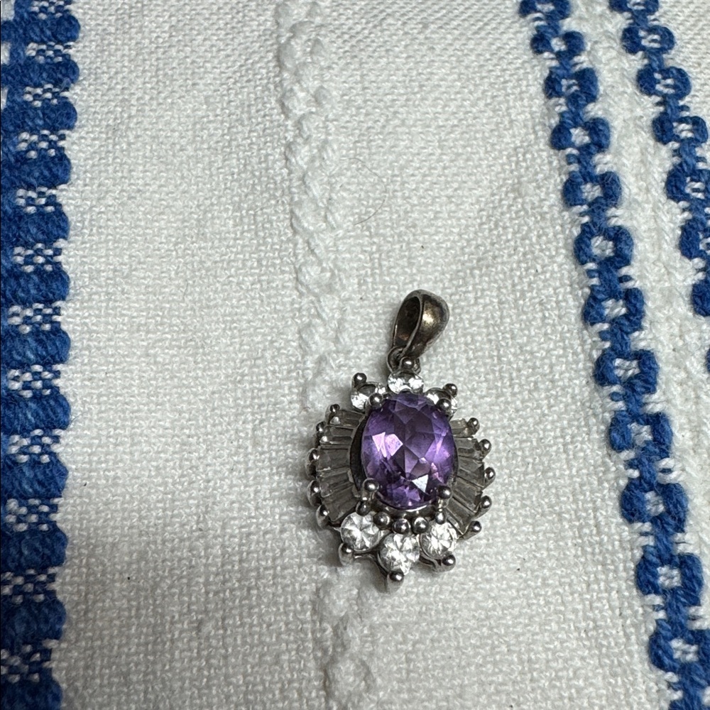 Purple Pendant